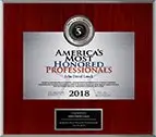 America's Most Honored Professionals 2018