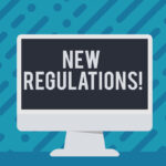 Handwriting text writing New Regulations. Concept meaning rules made government order control something done Blank Space Desktop Computer Colorful Monitor Screen Freestanding on Table. Handwriting text writing New Regulations. Concept meaning rules made government order control something done Blank Space Desktop Computer Colorful Monitor Screen Freestanding on Table.