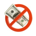 red no cash sign red no cash sign